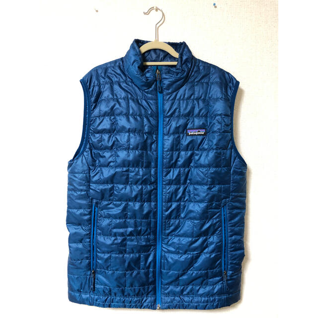 パタゴニア NANO PUFF VEST ナノ パフ ベスト blue S