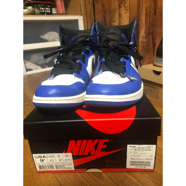 NIKE AIR JORDAN１Game Royal 27.5