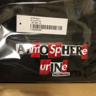 シュプリーム(Supreme)のSupreme ANTIHERO Beanie Black 黒(ニット帽/ビーニー)