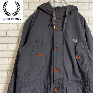 フレッドペリー(FRED PERRY)の90s 古着 フレッドペリー マウンテンパーカー ナイロンジャケット 刺繍ロゴ(マウンテンパーカー)