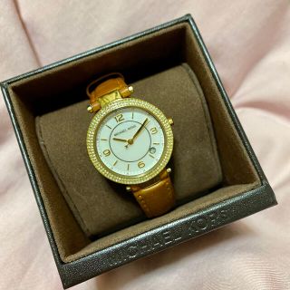 マイケルコース(Michael Kors)の【TIMESALE】MICHAEL KORS レザーウォッチ 試着のみ(腕時計)