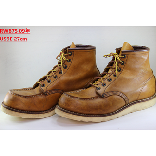 レッドウィング(REDWING)のレッドウィング　REDWING　875　27cm　US9E　オロイジナル　09年(ブーツ)