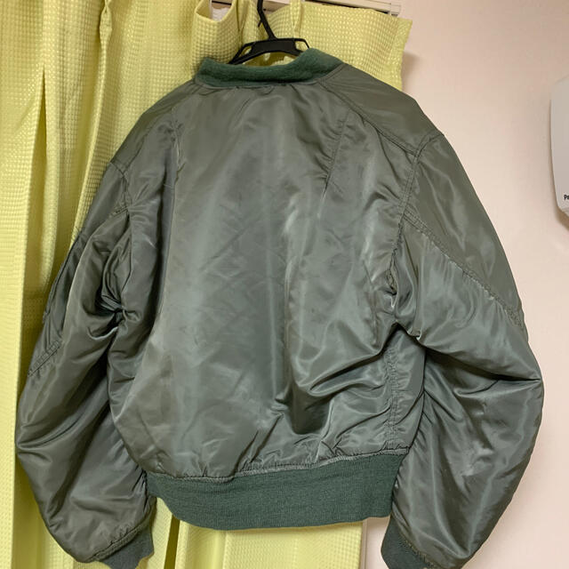 ALPHA INDUSTRIES(アルファインダストリーズ)のALPHA アルファ MA-1 80's USA製   メンズのジャケット/アウター(フライトジャケット)の商品写真