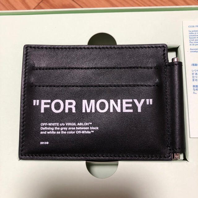 off-white 財布　walletファッション小物