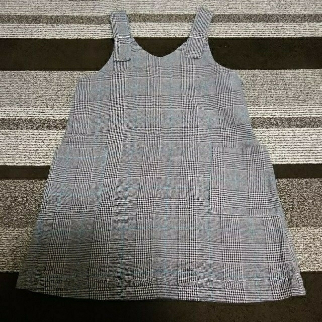 3can4on(サンカンシオン)の古着🍀キッズ チェックスカート キッズ/ベビー/マタニティのキッズ服女の子用(90cm~)(スカート)の商品写真