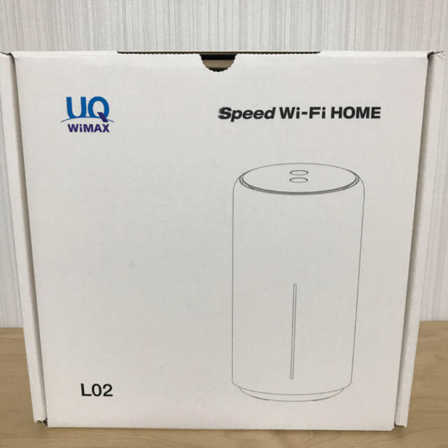 au(エーユー)のUQ Wimax Speed WiFi HOME L02  スマホ/家電/カメラのPC/タブレット(PC周辺機器)の商品写真