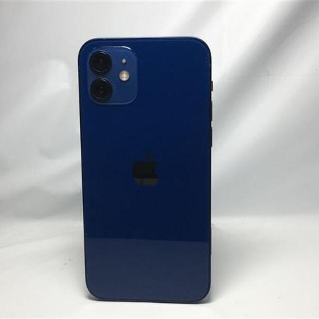 Apple(アップル)のiPhone12 128GB simフリー ブルー スマホ/家電/カメラのスマートフォン/携帯電話(スマートフォン本体)の商品写真