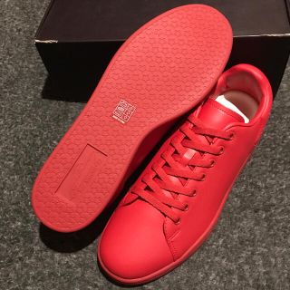 ラフシモンズ(RAF SIMONS)の【新品】RAF SIMONS  (RUNNER) レッド 43(スニーカー)