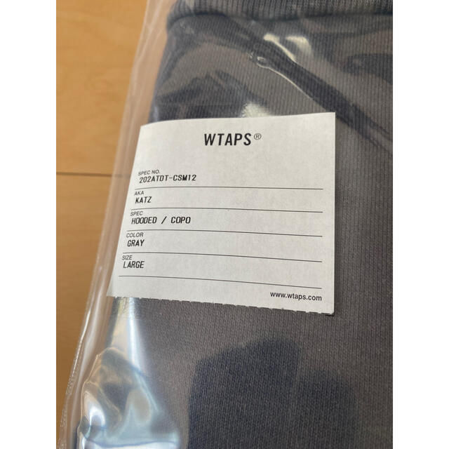 W)taps - WTAPS KATZ / HOODED / COPO パーカー Lサイズの通販 W)taps - WTAPS KATZ / HOODED / COPO パーカー Lサイズの通販