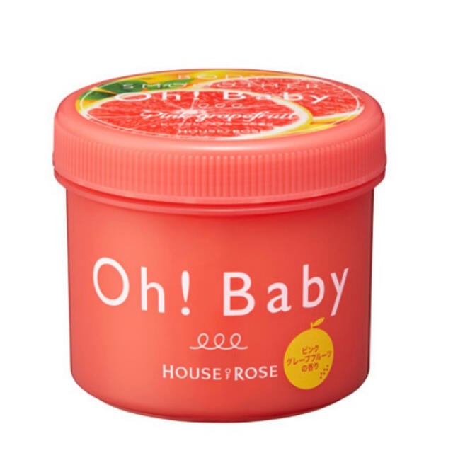 HOUSE OF ROSE(ハウスオブローゼ)のoh!baby ボディスムーザー　ピンクグレープフルーツ コスメ/美容のボディケア(ボディスクラブ)の商品写真