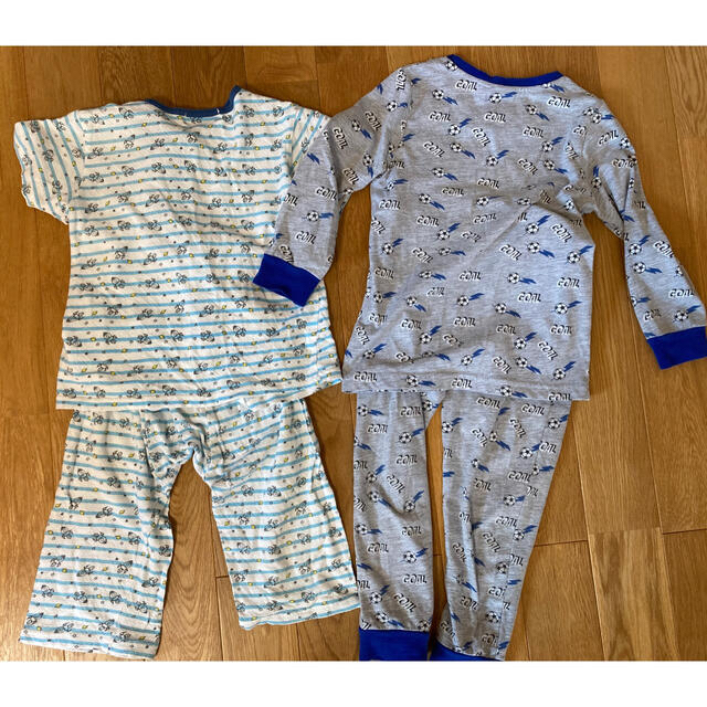 adidas(アディダス)のパジャマ　男の子100 サッカー キッズ/ベビー/マタニティのキッズ服男の子用(90cm~)(パジャマ)の商品写真