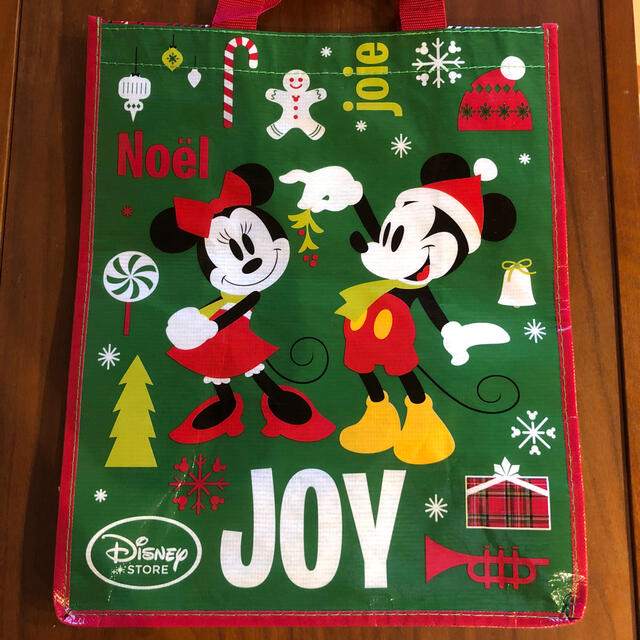 Disney 未使用 ディズニー ディズニーストア クリスマス ショッピングバッグの通販 By Cawa ディズニーならラクマ