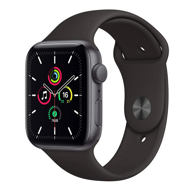 Apple(アップル)の★残1個★大きい44mm★Apple Watch SE GPS スペースグレイ メンズの時計(腕時計(デジタル))の商品写真