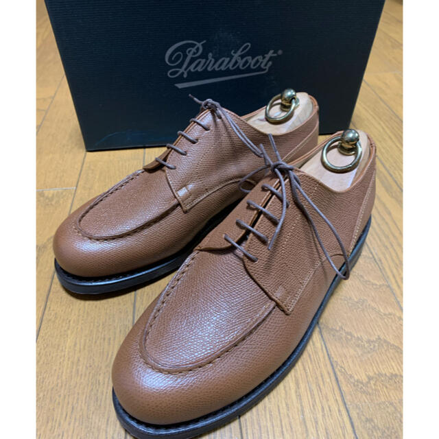 Paraboot(パラブーツ)のパラブーツ ドレスシャンボード ゴールド UK 6.5 新品未使用 メンズの靴/シューズ(ドレス/ビジネス)の商品写真