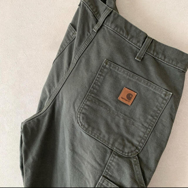 carhartt(カーハート)の【古着】カーハート　carhartt ダック生地　ペインターパンツ 裏地チェック メンズのパンツ(ペインターパンツ)の商品写真