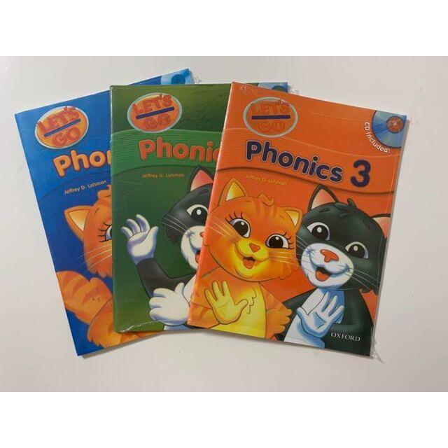 Let's go phonics level 1,2,3. NEW BOOKS