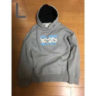 クイックシルバー(QUIKSILVER)の【希少】クイックシルバー　パーカー　ビッグロゴ　ゆるだぼ　ユニセックス　美品(パーカー)