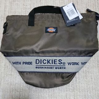 ディッキーズ(Dickies)のあんみつ様専用　Dickies ショルダー付巾着バック★新品、未使用★(ショルダーバッグ)