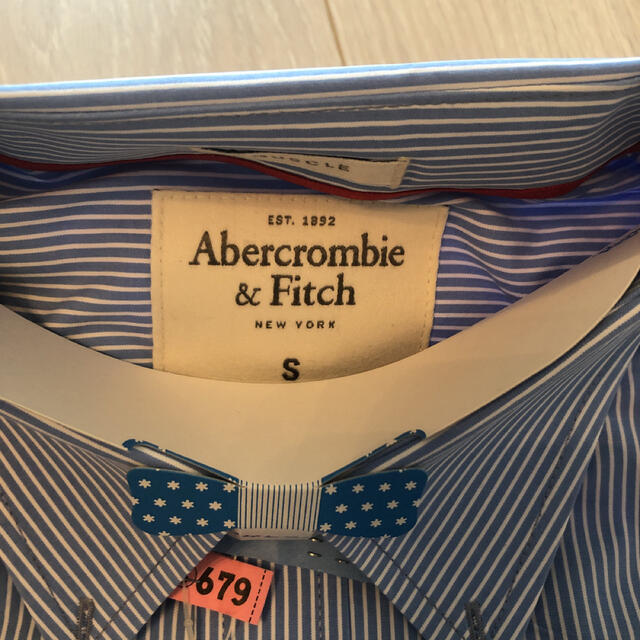 Abercrombie&Fitch(アバクロンビーアンドフィッチ)のアバクロ　シャツ　長袖　サイズS メンズのトップス(シャツ)の商品写真