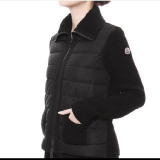 モンクレール(MONCLER)のMONCLER　レディース　ニット　ダウン　ジャケット　カーディガン(ダウンジャケット)