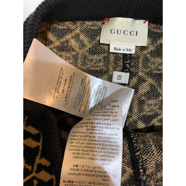 Gucci(グッチ)のGUCCI グッチ　チルドレン　キッズ　レギンス 厚手パンツ　スカル柄　10 キッズ/ベビー/マタニティのキッズ服男の子用(90cm~)(パンツ/スパッツ)の商品写真