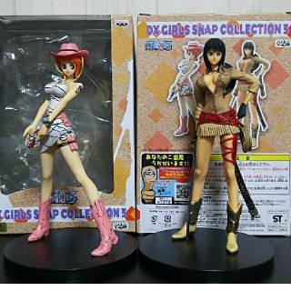 【開封品】ワンピース DX GIRLS  COLLECTION ナミ ロビン(アニメ/ゲーム)