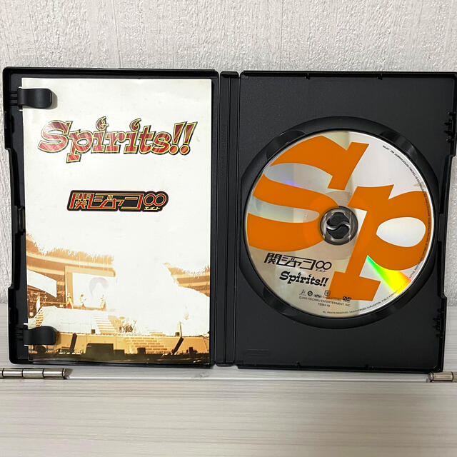 関ジャニ∞(カンジャニエイト)の【値下げ中】関ジャニ∞／Spirits！！ DVD エンタメ/ホビーのDVD/ブルーレイ(ミュージック)の商品写真