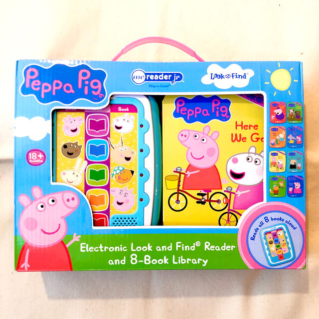 新品／英語絵本 ペッパピッグ peppa pig ミーリーダーme reader