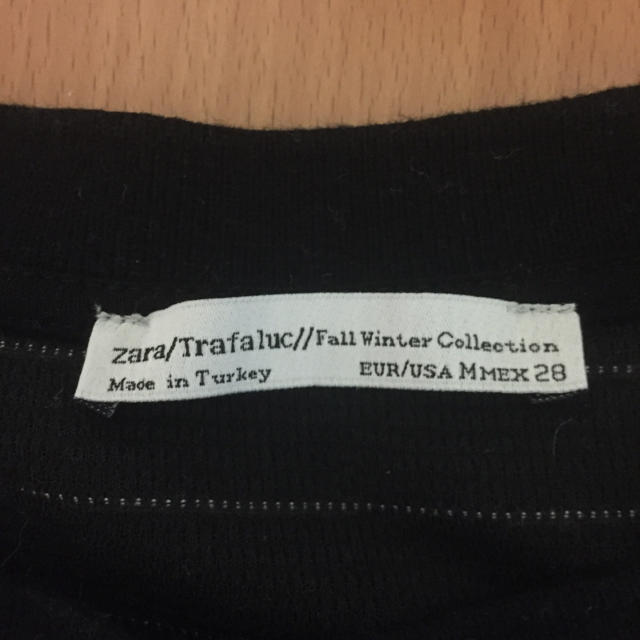 ZARA(ザラ)のザラボーダーカットソー レディースのトップス(Tシャツ(半袖/袖なし))の商品写真