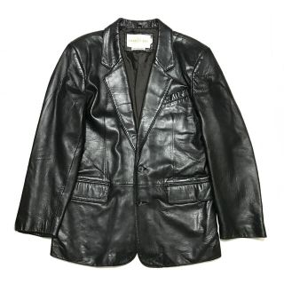 ジョンローレンスサリバン(JOHN LAWRENCE SULLIVAN)の80-90s VINTAGE ENGLAND LAMB Leather JK(レザージャケット)