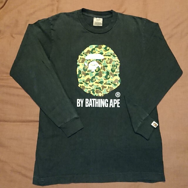 極美品】90s A・BATHING APE エイプ 長袖 プリントTシャツ | kensysgas.com