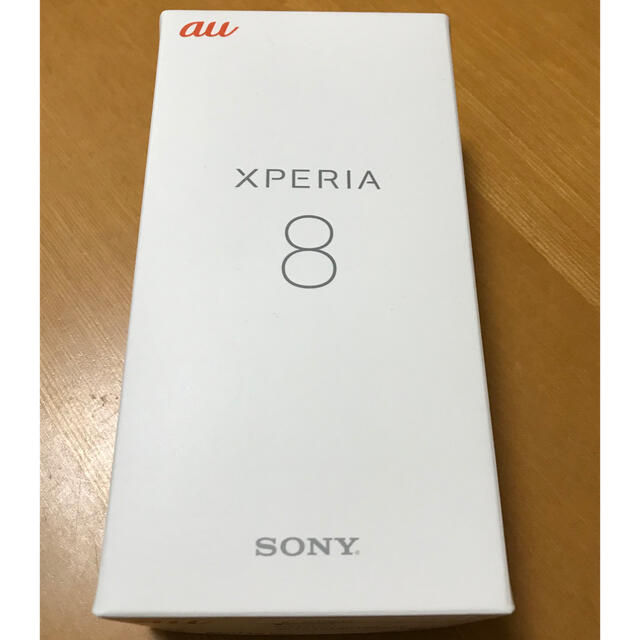 スマートフォン本体Xperia8 SIMフリー　ブルー　新品未使用