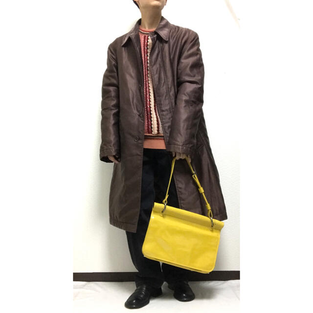 Paul Smith(ポールスミス)のPAUL SMITH Glossy Nylon Coat メンズのジャケット/アウター(ステンカラーコート)の商品写真