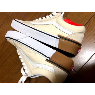 ヴァンズ(VANS)のVANS オールドスクール USA企画 ガムブロック クラシックホワイト(スニーカー)