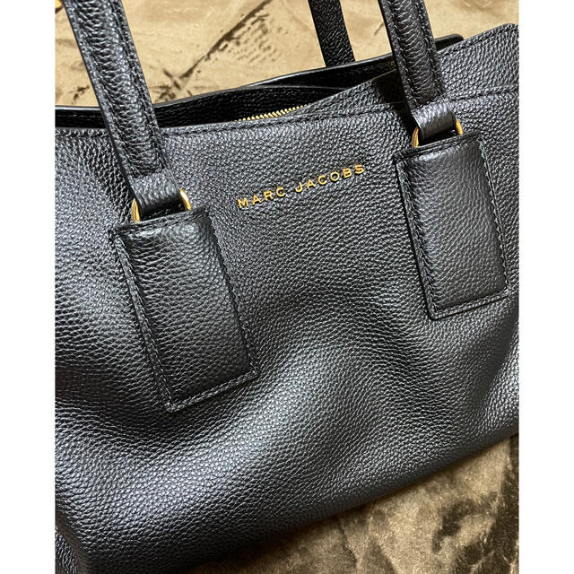 MARC JACOBS ブラックトートバッグ