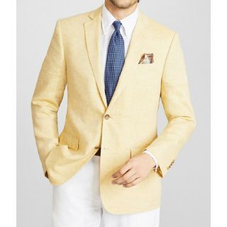 ブルックスブラザース(Brooks Brothers)の新品 BROOKS BROTHERS 麻・絹・毛混ジャケット 37SHT(テーラードジャケット)