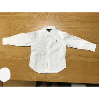 イーストボーイ(EASTBOY)のイーストボーイ　白　カッターシャツ　size100(ブラウス)