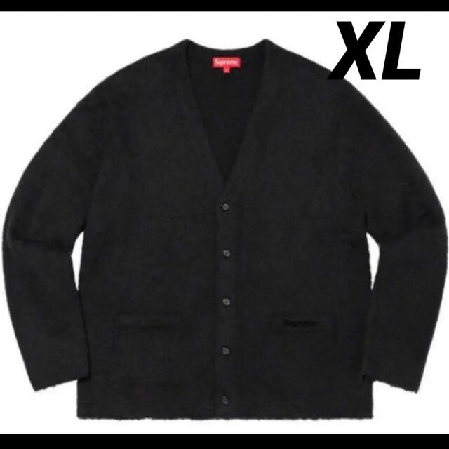 supreme Brushed Mohair Cardigan XL - カーディガン