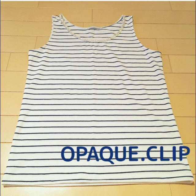 OPAQUE.CLIP(オペークドットクリップ)のOPAQUE.CLIP タンクトップ レディースのトップス(タンクトップ)の商品写真