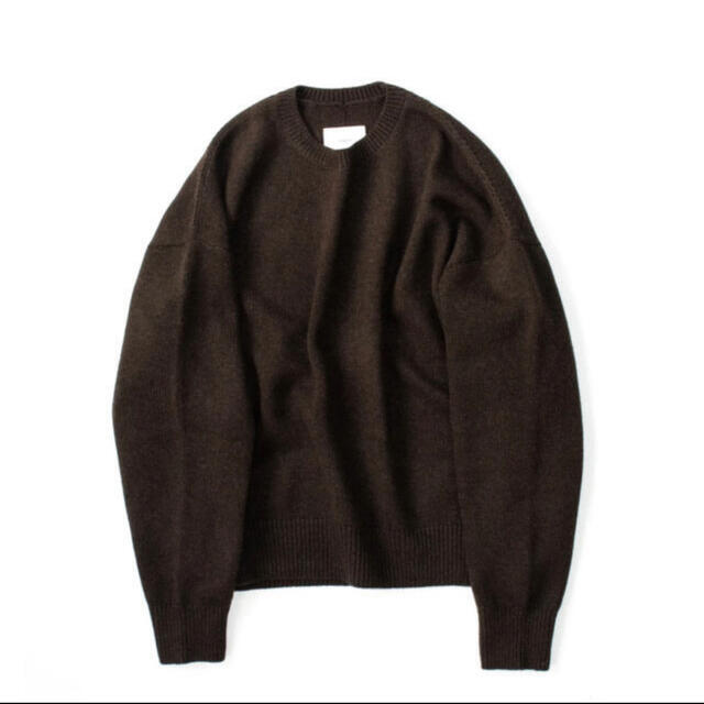 即完売品　stein EX FINE LAMBS CREW NECK KNITニット/セーター