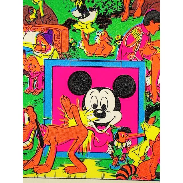 ディズニー パロディー ミッキー 1970's ブラックライトポスター ディズニー パロディー ミッキー 1970's ブラックライトポスター