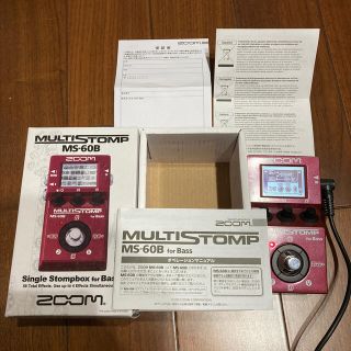 ズーム(Zoom)のZOOM MS-60B MULTI STOMP(ベースエフェクター)