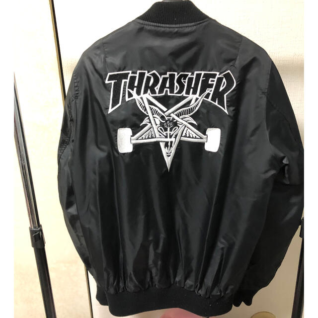 THRASHER(スラッシャー)のthrasher ma-1 メンズのジャケット/アウター(フライトジャケット)の商品写真