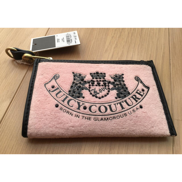 Juicy Couture(ジューシークチュール)の【新品】Juicy Couture キーチェーン小銭入れ レディースのファッション小物(コインケース)の商品写真