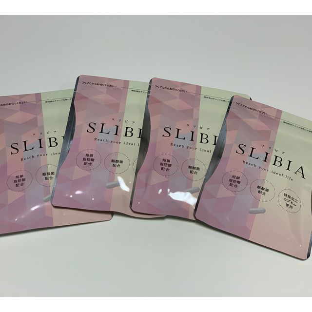 ダイエットスリビア／SLIBIA 30粒 × ４袋 - ダイエット食品