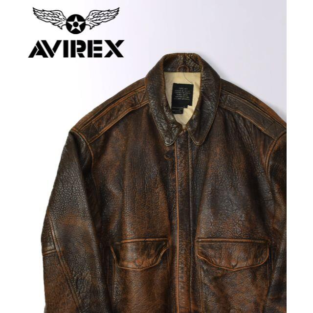 AVIREX(アヴィレックス)のAVIREX タイプ A-2 フライトジャケット No.30-1415 メンズのジャケット/アウター(フライトジャケット)の商品写真