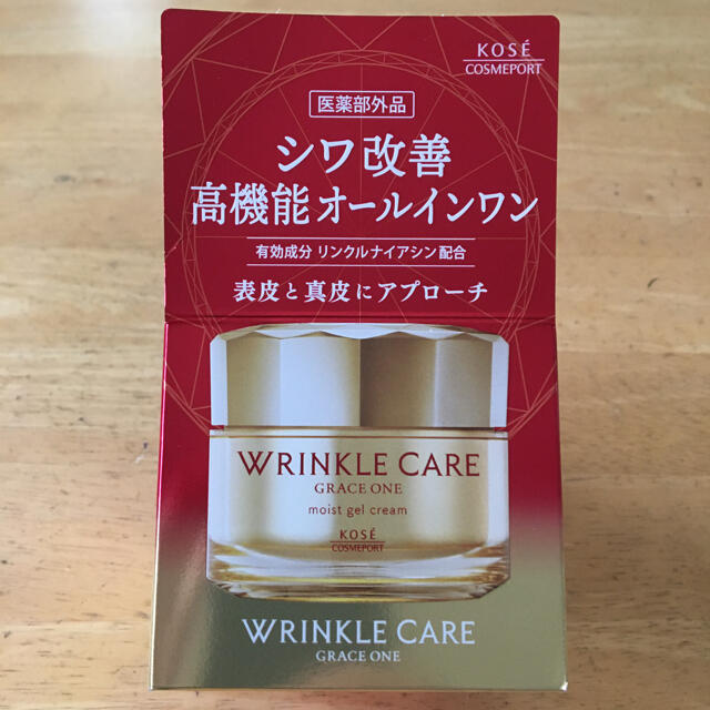 KOSE COSMEPORT(コーセーコスメポート)のグレイスワン　リンクルケア　モイストジェルクリーム　100g コスメ/美容のスキンケア/基礎化粧品(オールインワン化粧品)の商品写真