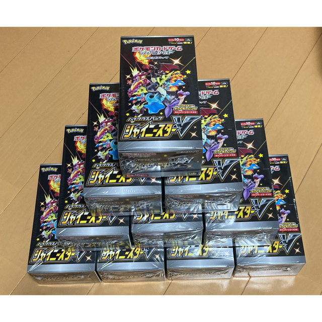 ポケモンカード　シャイニースターV 10BOX シュリンクあり