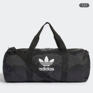 アディダス(adidas)の【新品未使用】adidasダッフルバッグ アディダスボストンバッグ 黒 ブラック(ボストンバッグ)