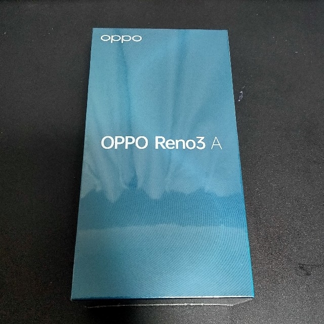 SIMフリーOPPO reno3A ブラック 新品未開封